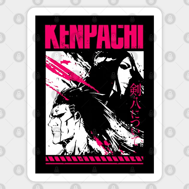 kenpachi generation Sticker by spoilerinc